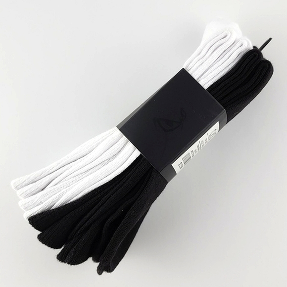 No Fear Men's Crew Socks Ribbed Black & White 4 Pairs OS - Picture 3 of 8